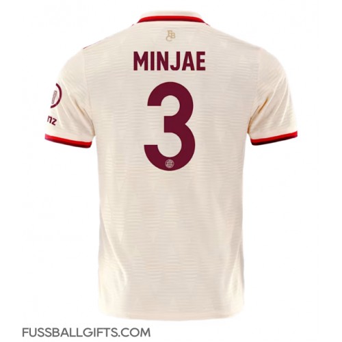 Bayern Munich Kim Min-jae #3 Fußballbekleidung 3rd trikot 2024-25 Kurzarm